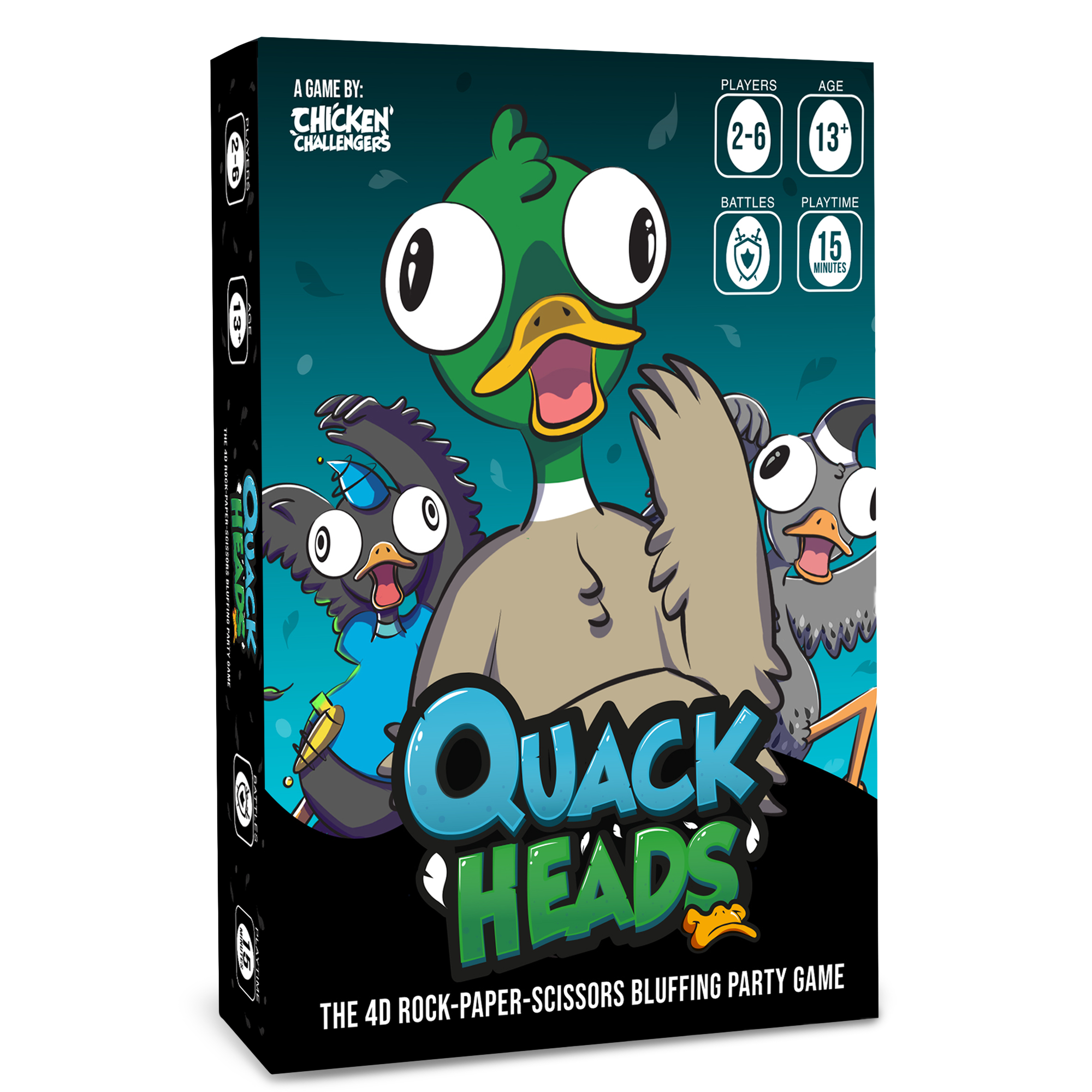quack heads juego